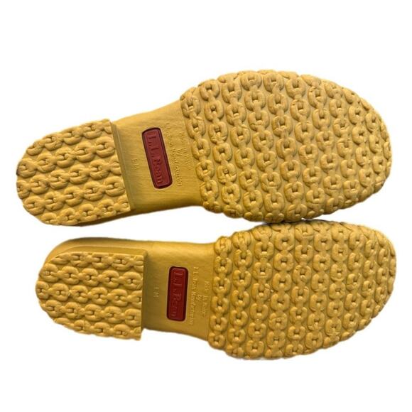 Vintage LL Bean Duck Boot Women size 9 Made in USA Red Leather - Picture 6 of 7